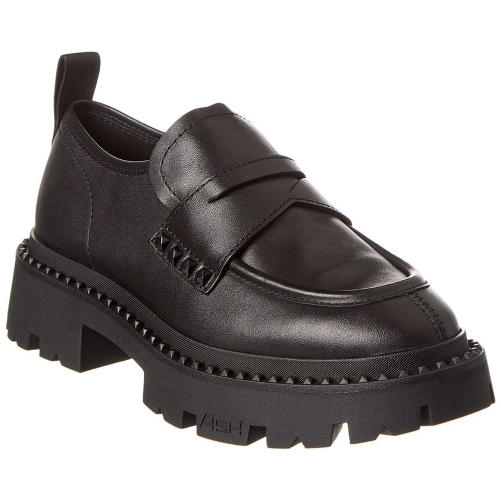 Ash Gena Penny Leather Loafers 37